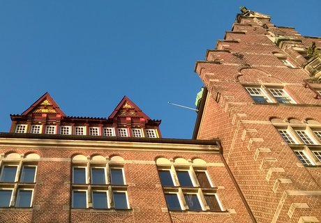 Außenfassade Heinrich-Sauermann-Haus