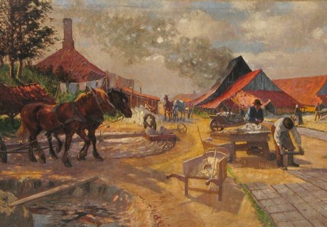 Dorfszene