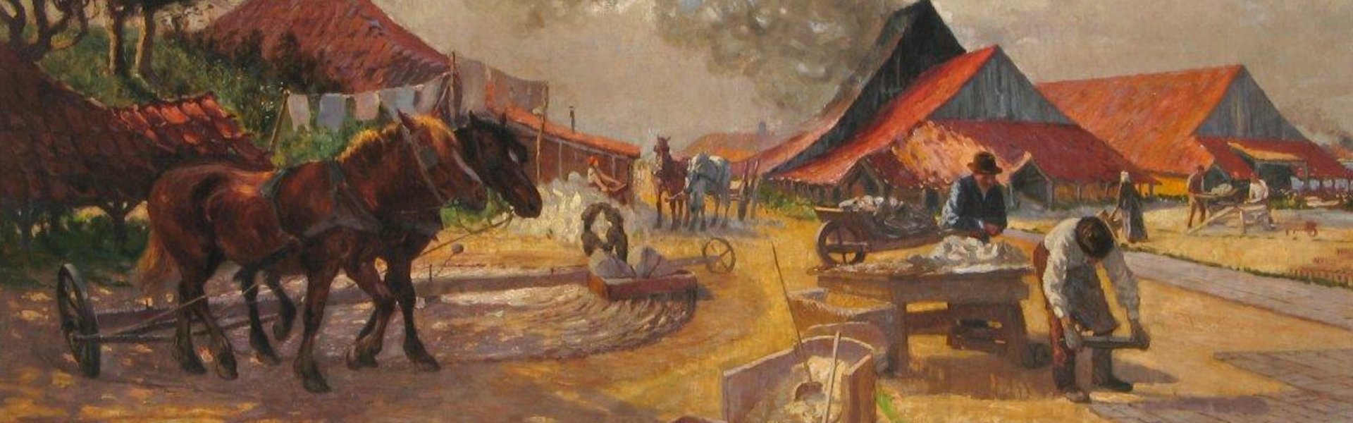 Dorfszene