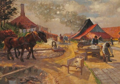Dorfszene