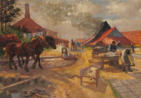 Dorfszene