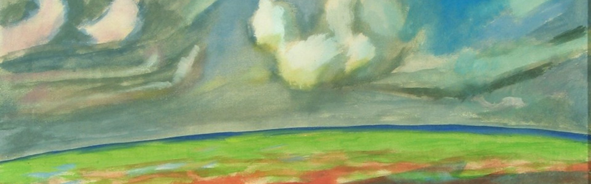 Erich Heckel, Wolkenschatten, 1918, (c) Nachlass Erich Heckel, Hemmenhofen
