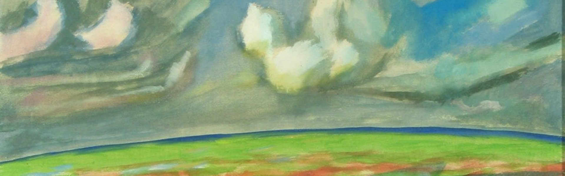 Erich Heckel, Wolkenschatten, 1918, (c) Nachlass Erich Heckel, Hemmenhofen