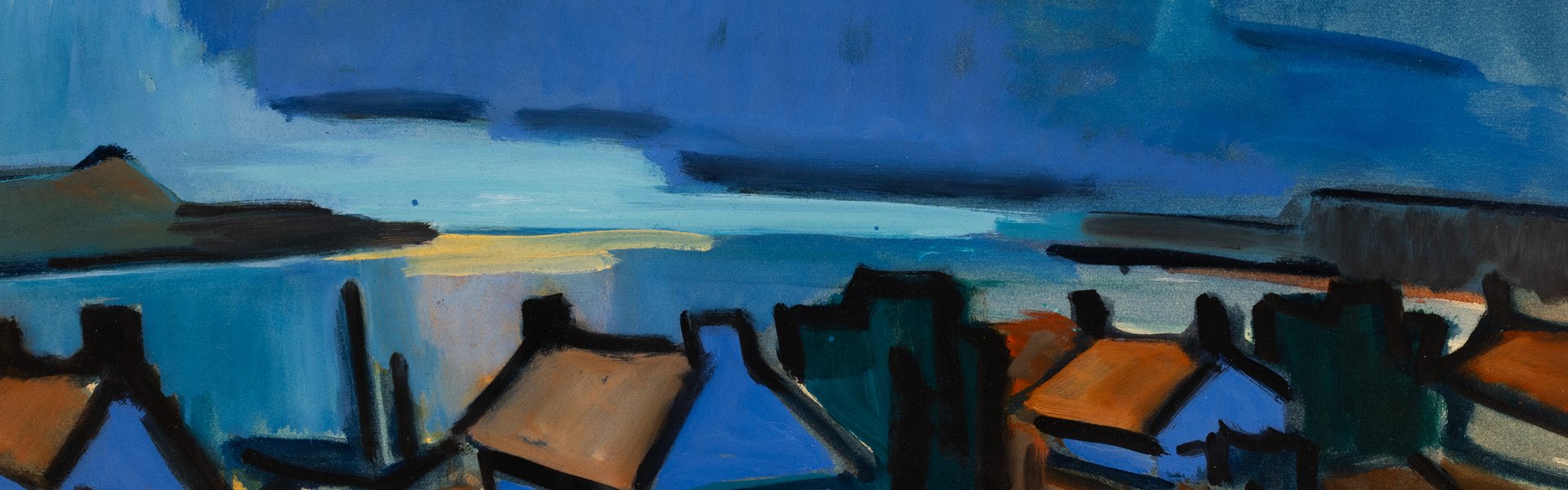 Ernst Mollenhauer, "Morgen in Nidden II", 1955