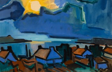 Ernst Mollenhauer, "Morgen in Nidden II", 1955