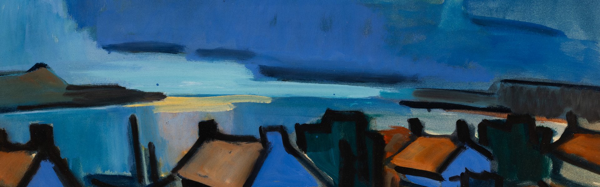 Ernst Mollenhauer, "Morgen in Nidden II", 1955