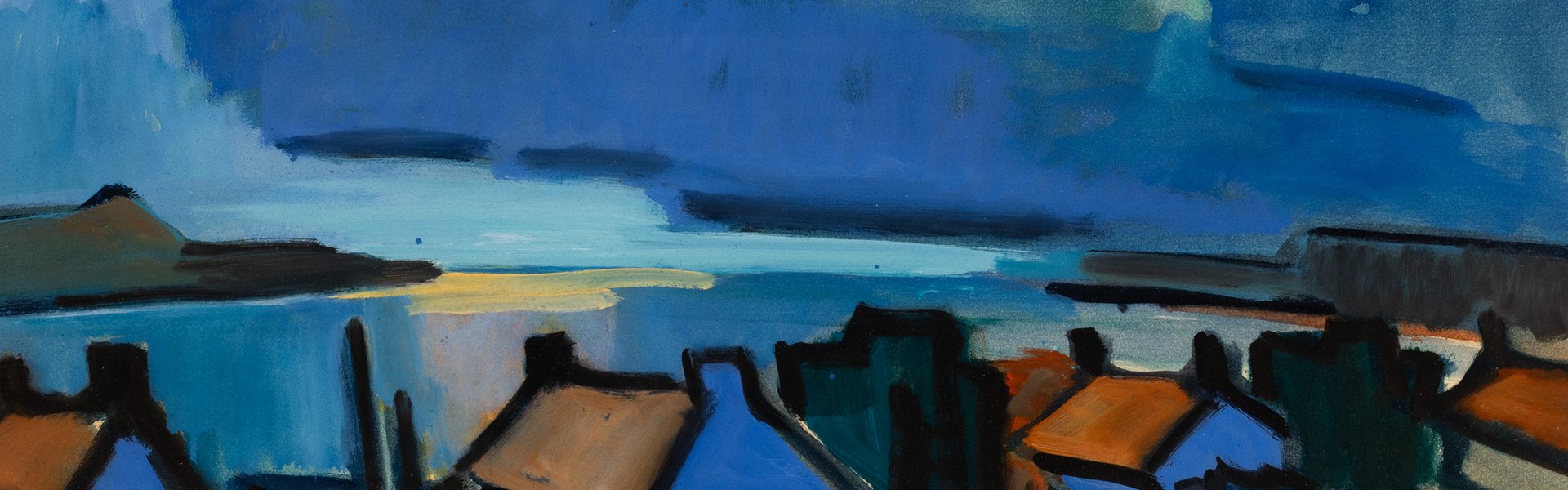 Ernst Mollenhauer, "Morgen in Nidden II", 1955