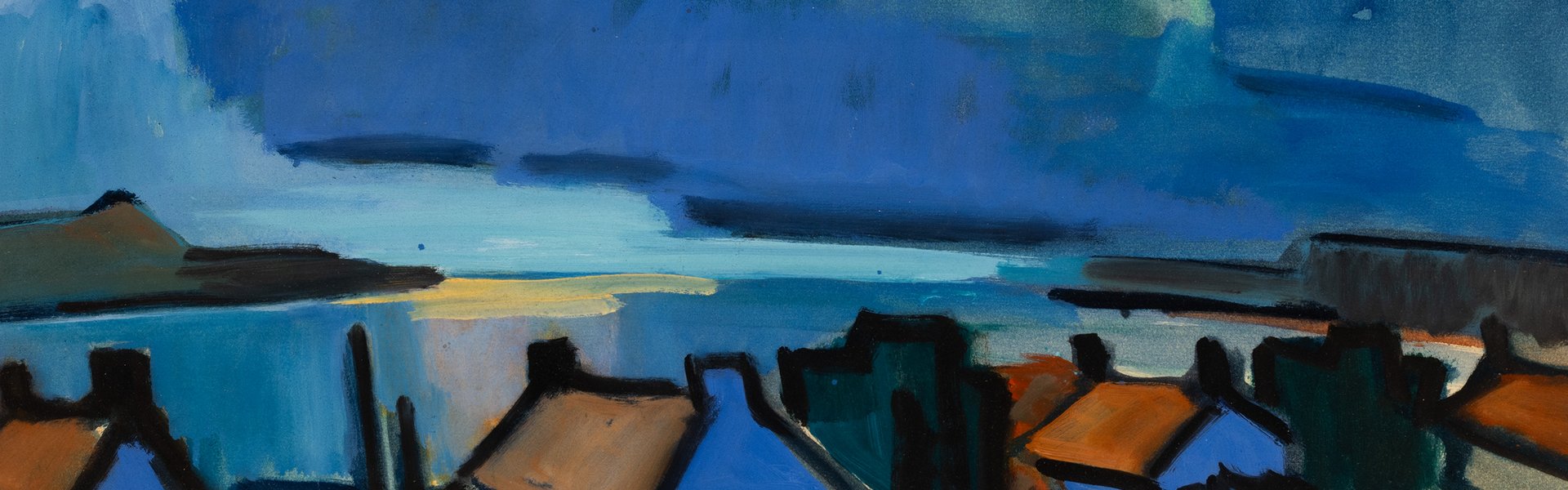 Ernst Mollenhauer, "Morgen in Nidden II", 1955