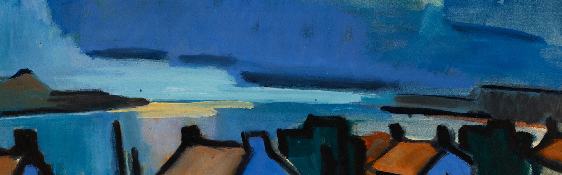 Ernst Mollenhauer, "Morgen in Nidden II", 1955