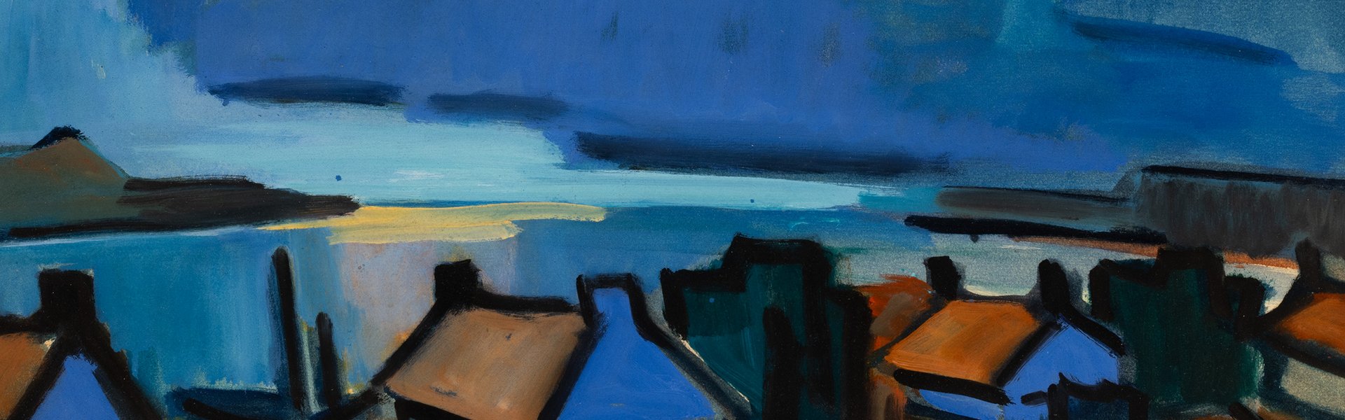 Ernst Mollenhauer, "Morgen in Nidden II", 1955
