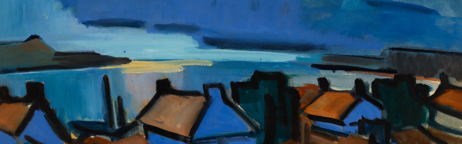 Ernst Mollenhauer, "Morgen in Nidden II", 1955