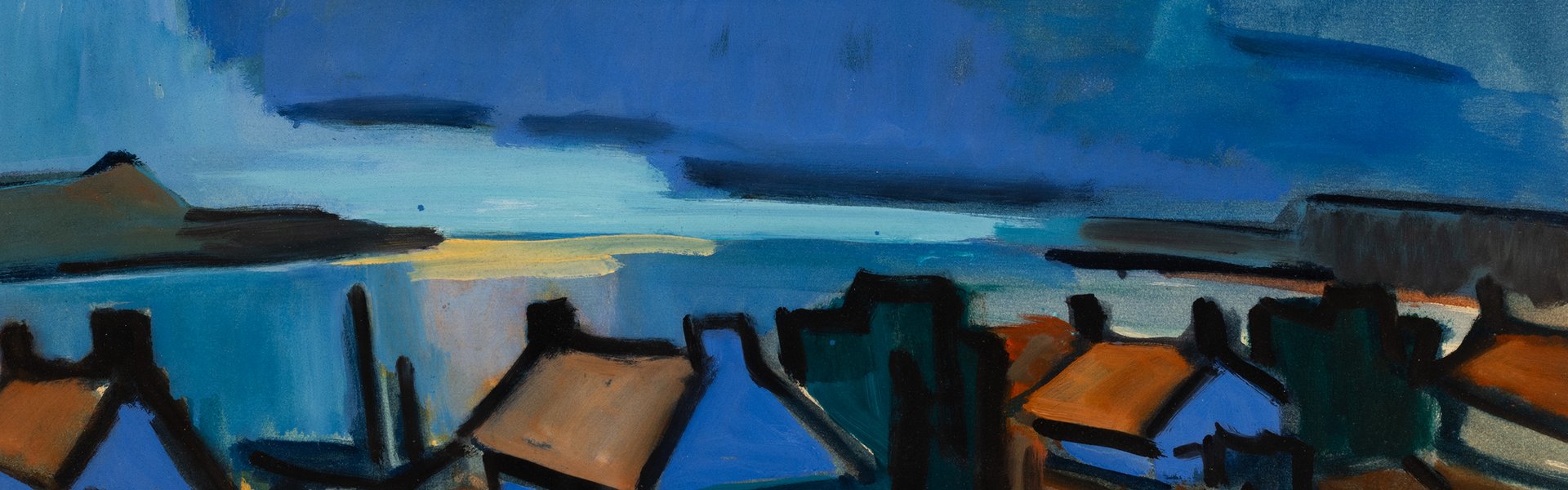 Ernst Mollenhauer, "Morgen in Nidden II", 1955