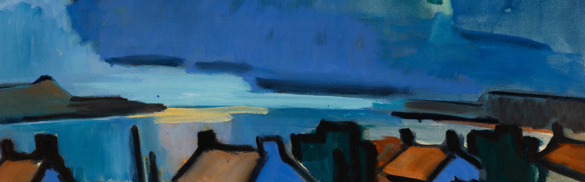 Ernst Mollenhauer, "Morgen in Nidden II", 1955