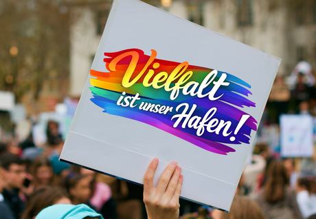 Plakate für den CSD Flensburg
